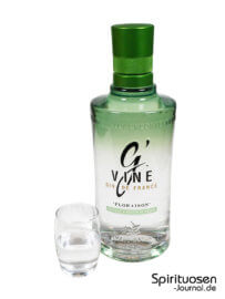 G'Vine Floraison Gin Glas und Flasche