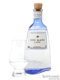 Gin Mare Capri Glas und Flasche