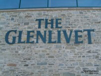 Glenlivet-Schriftzug