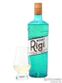 Mount Rigi Aperitif Liqueur Glas und Flasche