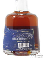 Bellamy's Reserve Rum 12 Jahre PX Sherry Cask Finish Etikett rechts