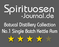 Botucal Distillery Collection No. 1 Single Batch Kettle Rum Wertung