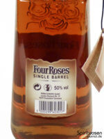 Four Roses Single Barrel Rückseite Etikett