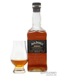 Jack Daniel's Bonded Glas und Flasche