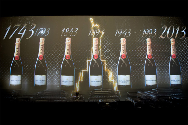 Champagnerhaus Moët & Chandon feiert 270-jähriges Jubiläum in New York
