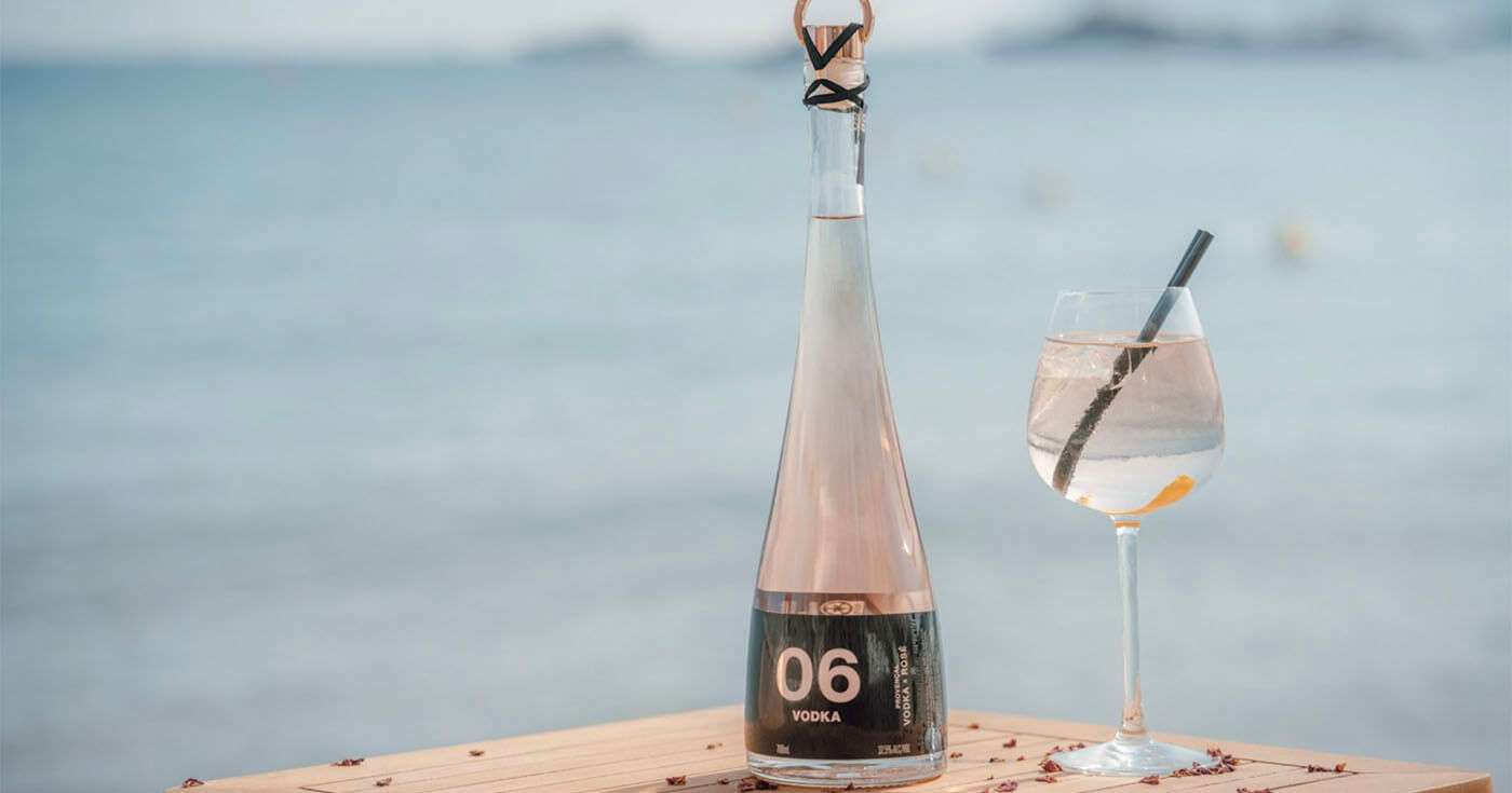 100 Prozent Provence 06 Vodka X Rosé by Comte de Grasse neu in