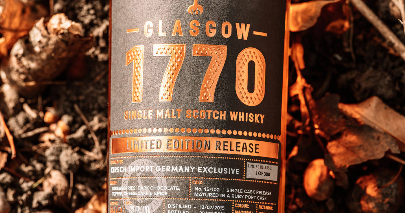 Exklusiv: Glasgow Distillery bringt neues 1770 Limited Edition Release