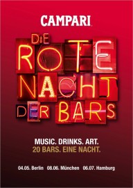 Event-Reihe Die rote Nacht der Bars von Campari