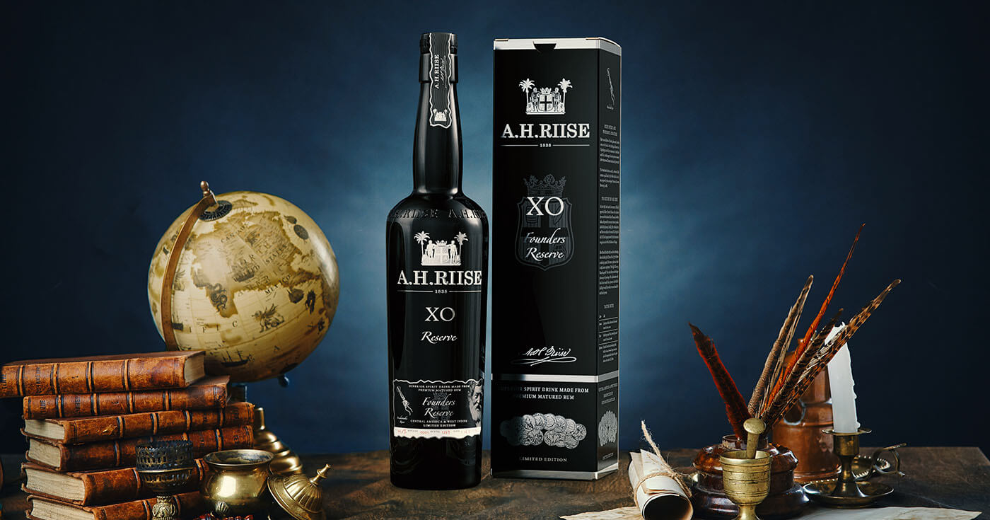 Trilogie: A.H. Riise launcht limitierten XO Founders Reserve Black Edition