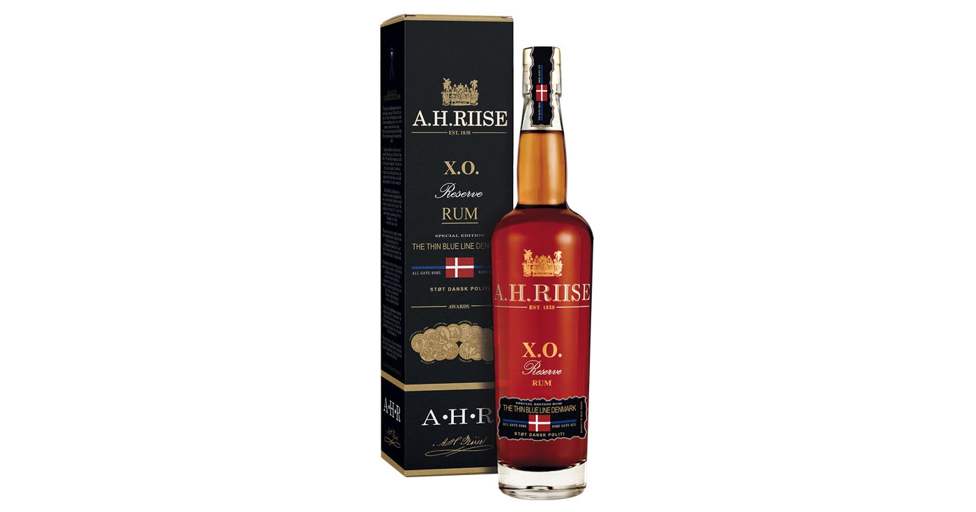 News: A.H. Riise XO Reserve – The Thin Blue Line Denmark Rum neu in Deutschland
