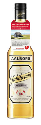 Aalborg Jubiläums Akvavit lockt mit Verlosung