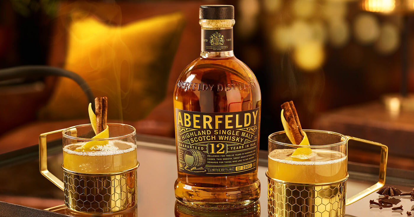 Winterklassiker: Mit Aberfeldy 12 Jahre zum „Golden Hot Toddy“