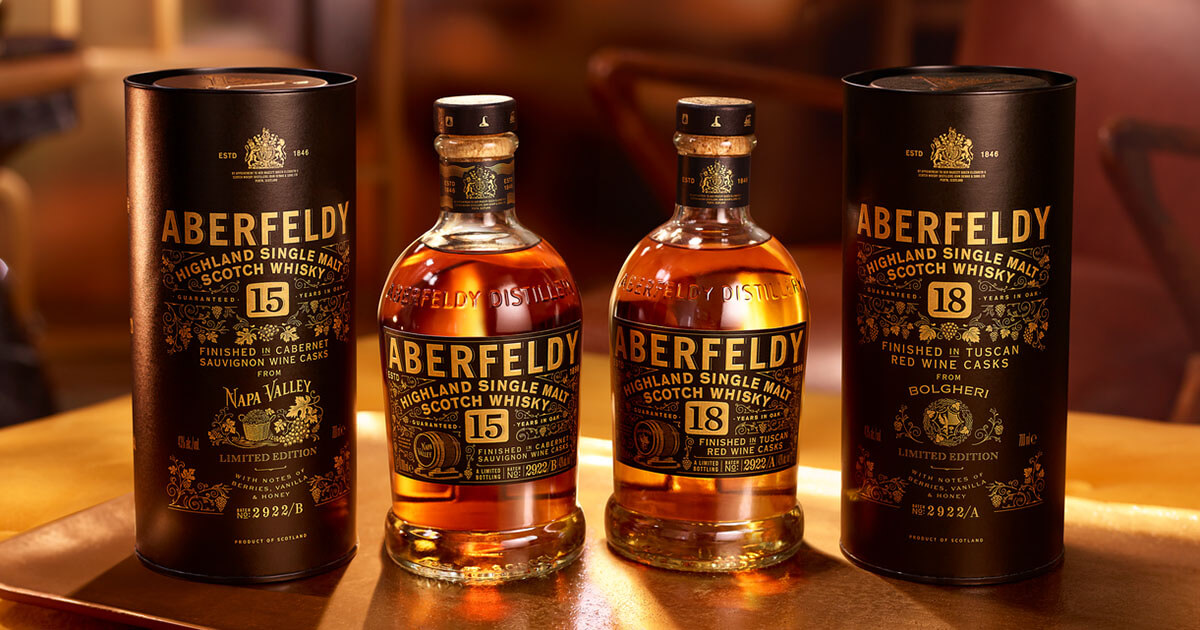 Red Wine Cask Collection: Aberfeldy mit zwei neuen Limited Editions