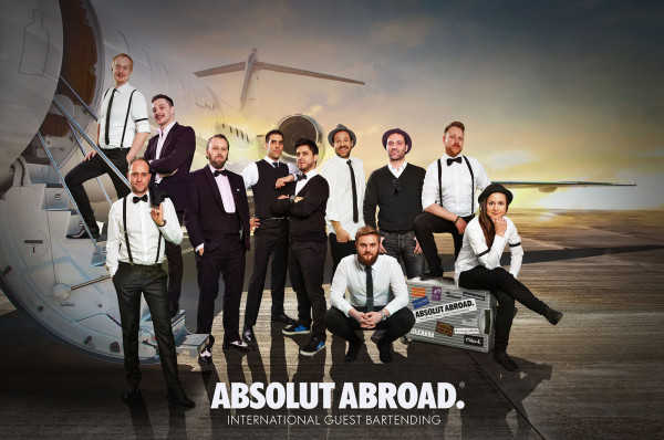 Absolut Abroad tauscht auch 2015 wieder international zehn Bartender