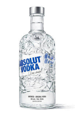 Absolut Vodka stellt neue Limited Edition Recycled vor