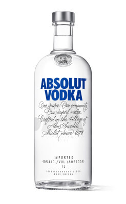 Redesign - neues Flaschendesign für Absolut Vodka ab Herbst