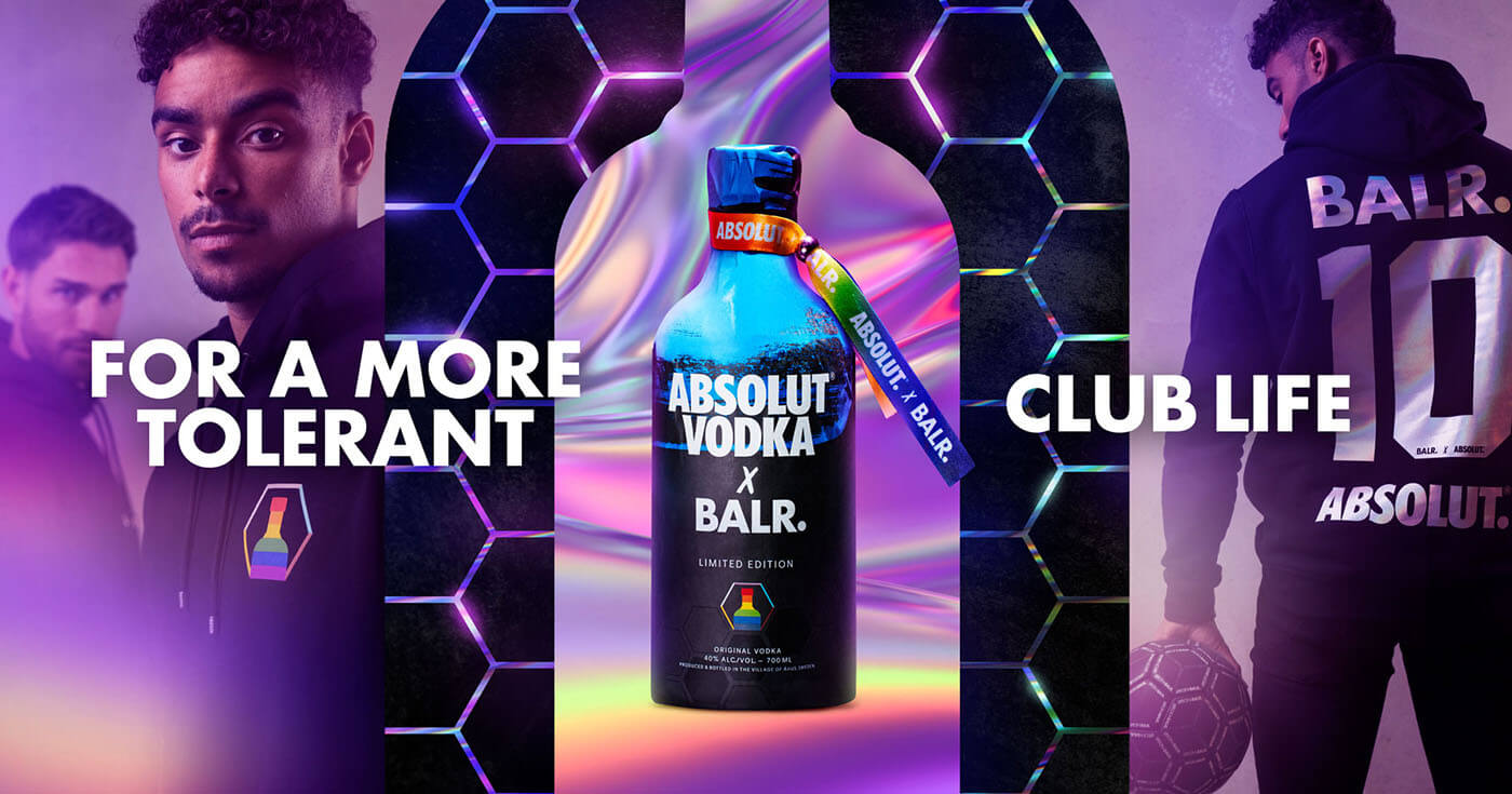 Limited Edition: Absolut x BALR. für mehr LGBTIQA*-Toleranz im Profifußball