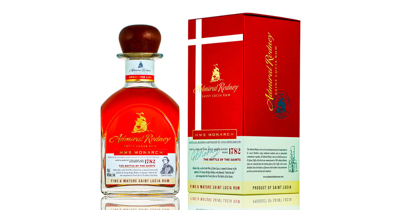 News: St. Lucia Distillers launchen Admiral Rodney HMS Monarch