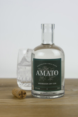 Amato Gin - erster Wiesbadener Dry Gin erreicht Marktreife