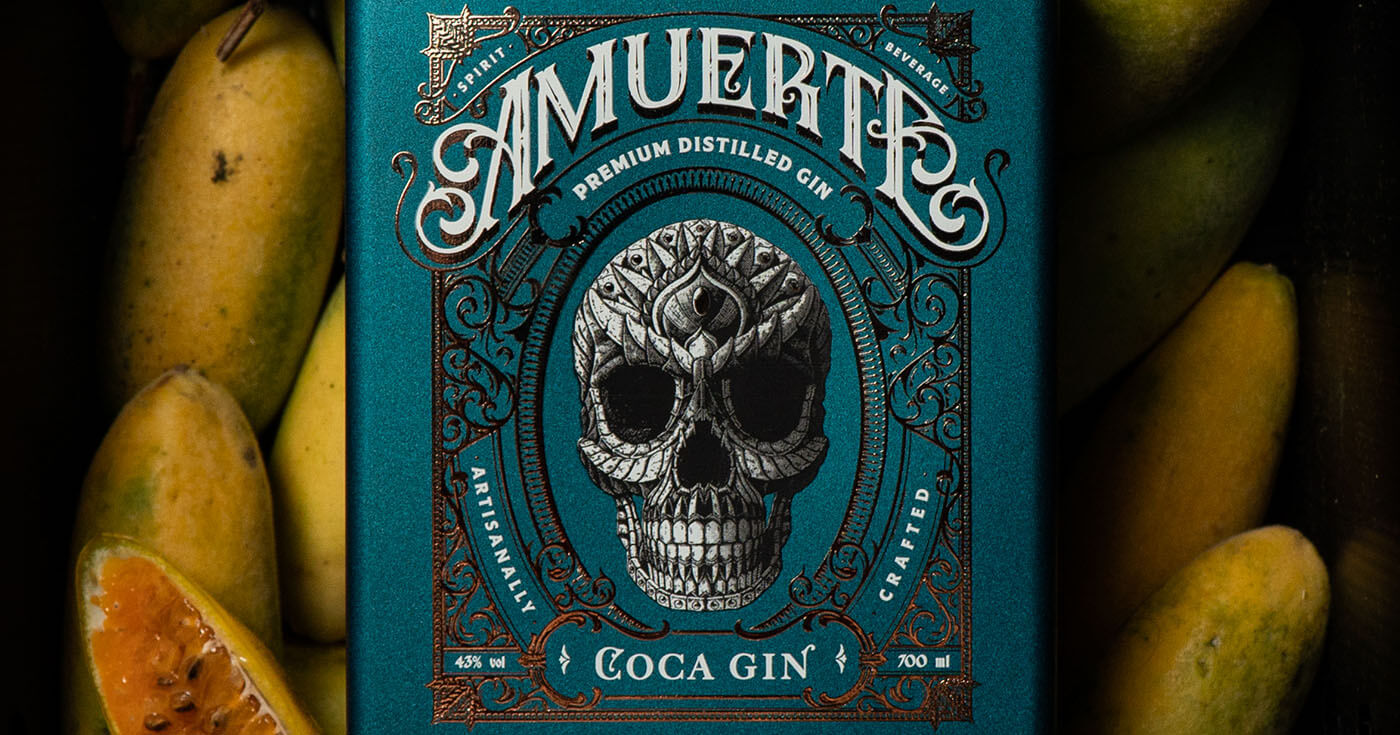 Schlüsselzutat Curuba: Amuerte Coca Gin als Green Edition gelauncht