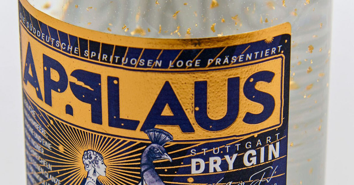 Neuzugang: Applaus Dry Gin Goldmarie mit Waldhimbeere und Blattgold enthüllt