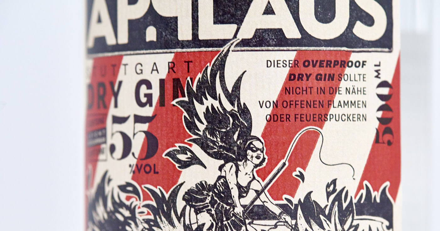 Streng limitiert: Applaus Overproof Dry Gin mit 180 Flaschen gelauncht