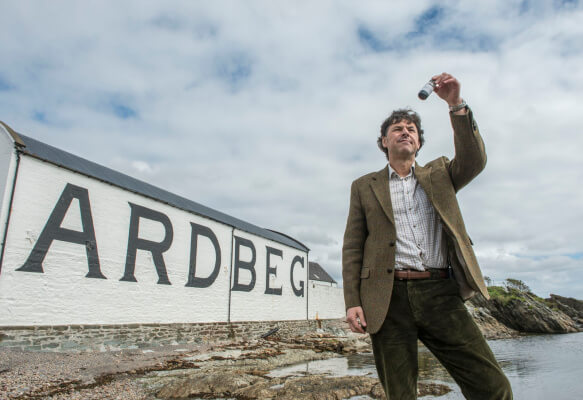 Dr. Bill Lumsden, Director of Distilling and Whisky Creation bei Ardbeg