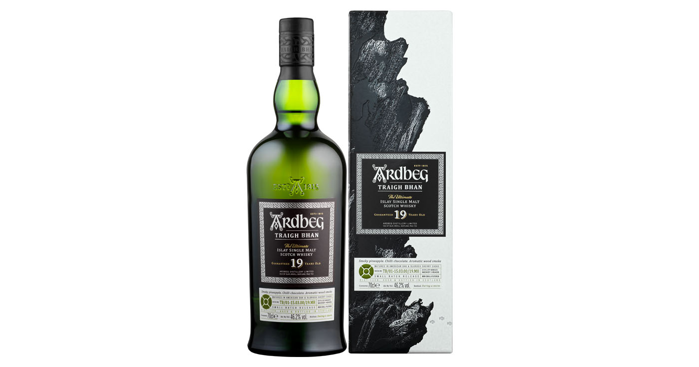 News: Ardbeg erweitert Kernsortiment um Ardbeg Traigh Bhan 19 Jahre