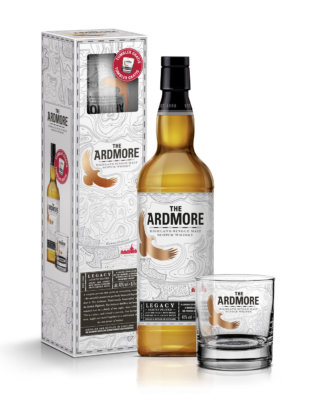 Ardmore Legacy mit gebrandetem Tumbler im Geschenkset