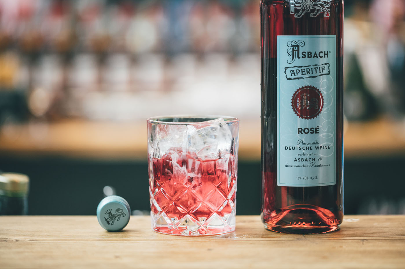 Rosé Asbach – Cocktails: Aperitif Drinks mit Fünf