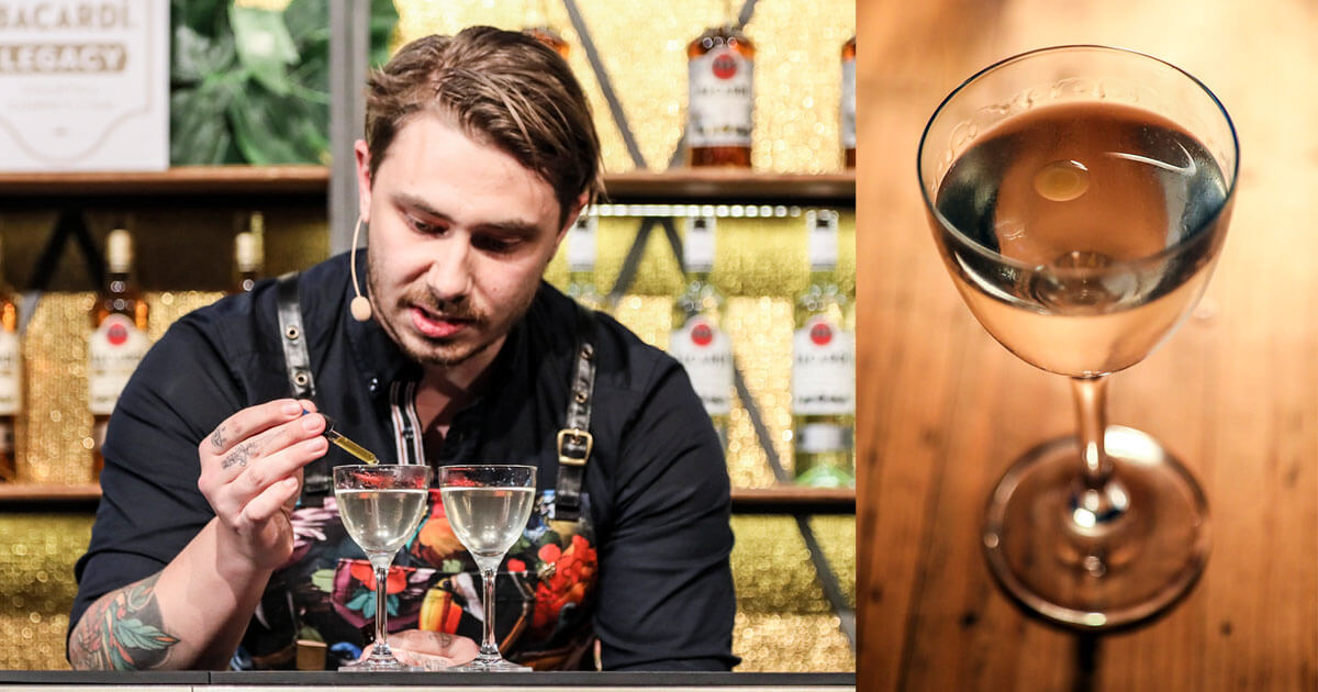 Cocktails: „Ascético“ by Andre Kohler für Bacardi Legacy Cocktail Competition 2019