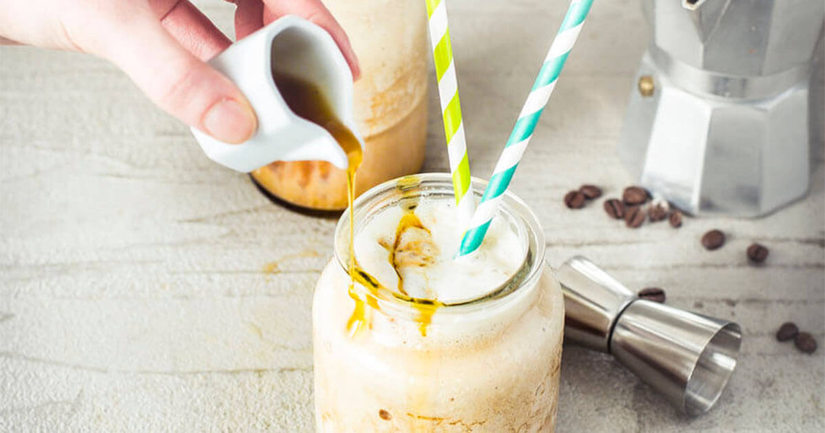 Ganz vegan: „Frappuccino“ mit Baileys Almande