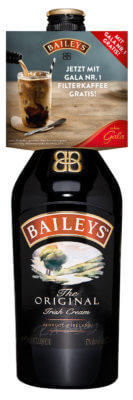 Baileys mit gratis Filterkaffee im Frühling