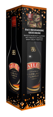 Baileys Hazelnut Geschenkverpackung