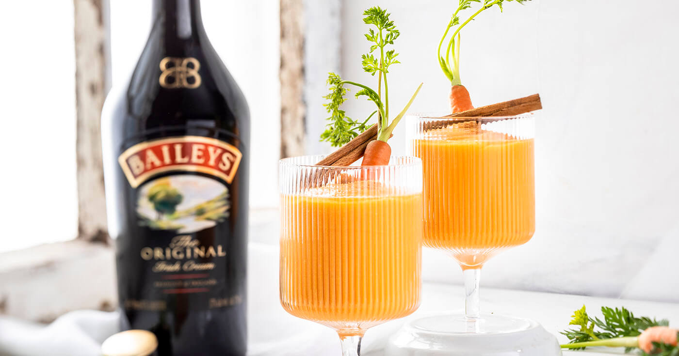 „Carrot Baileys Smoothie“: Baileys Irish Cream im Mix zu Ostern