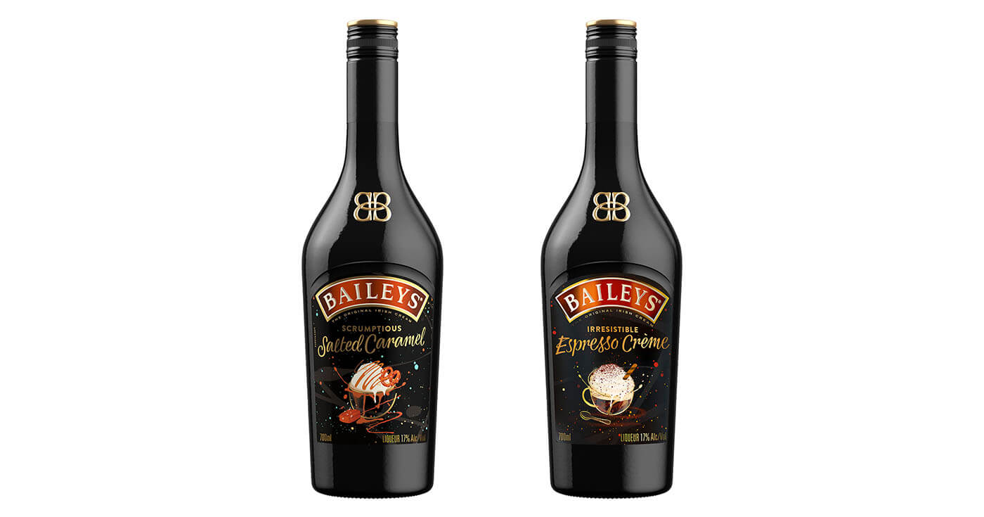 Neue Sorten: Baileys seit kurzer Zeit mit Salted Caramel und Espresso Crème