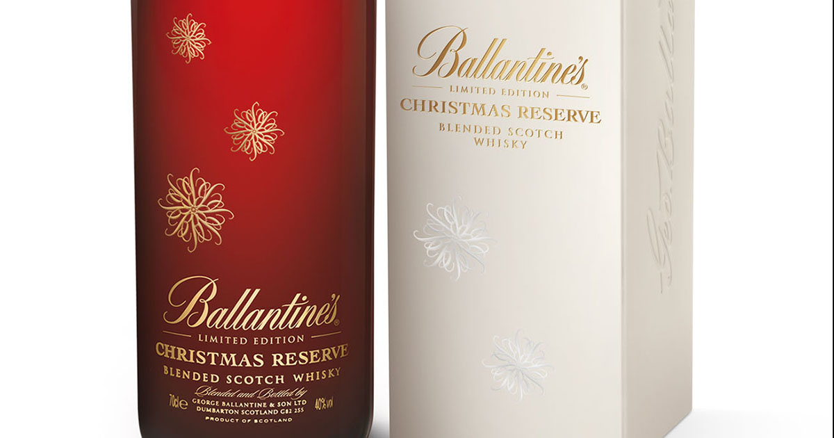 Für Weihnachten 2014: Ballantine’s Christmas Reserve Limited Edition gezeigt