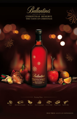 Ballantine's Christmas Reserve Limited Edition für 2014 gezeigt