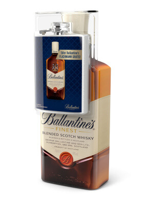 Ballantine's Finest ab September mit gratis Flachmann im Handel