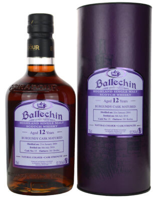 Ballechin 12 Jahre Burgundy Single Cask
