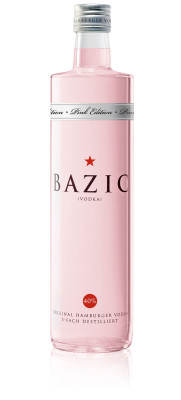 Hamburger Bazic Vodka als Pink Edition und Limited Edition angekündigt