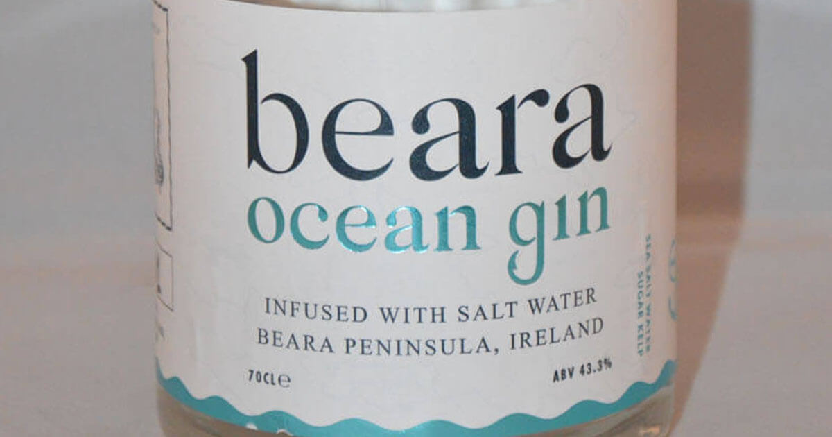 Mit Salzwasser infundiert: Markteinführung des Beara Ocean Gins