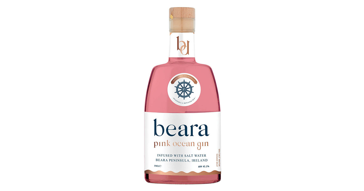 Sortimentserweiterung: Beara Distillery präsentiert Beara Pink Ocean Gin