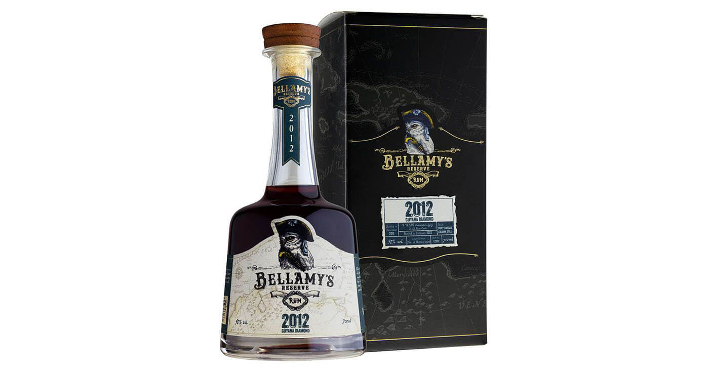 Diamond Distillery: Perola launcht Bellamy’s Reserve Rum 2012 Guyana