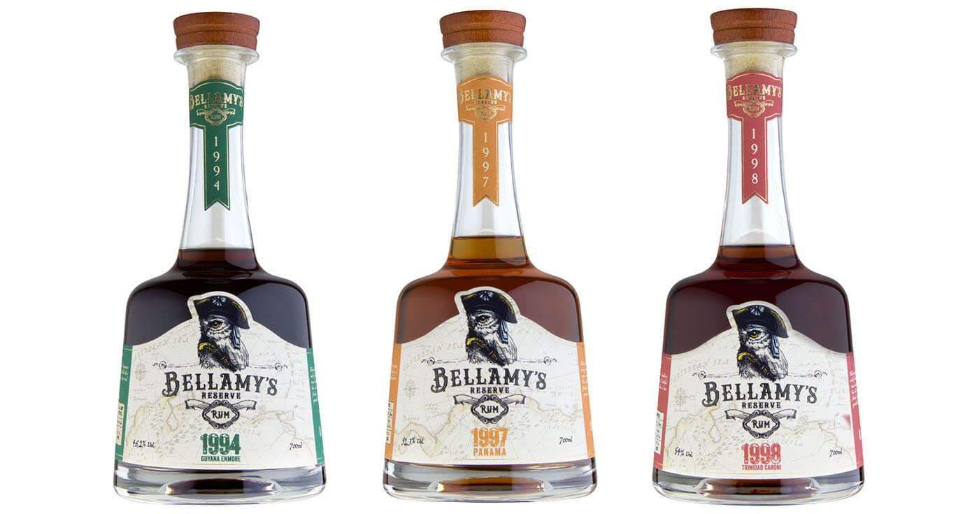 Guyana, Panama und Trinidad: Perola füllt drei rare Bellamy’s Reserve Rums ab