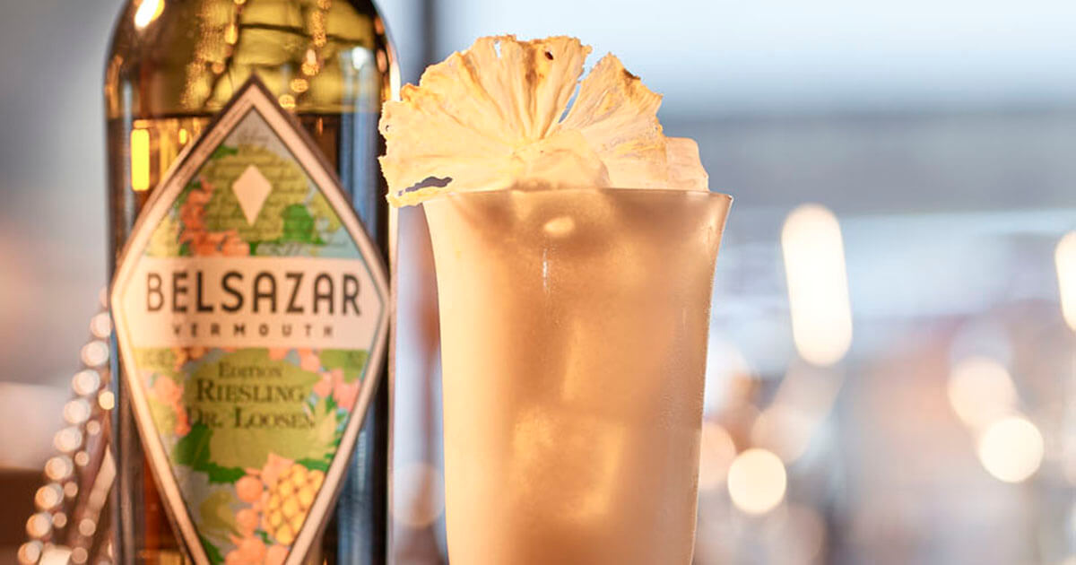 „Piña Colada“: Signature-Drink für Belsazar Summer Riesling Edition
