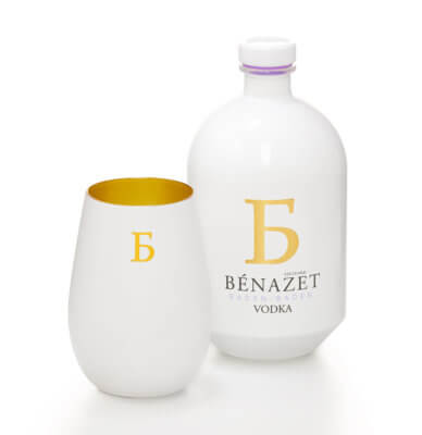 Bénazet Vodka ab sofort mit Longdrinkglas erhältlich