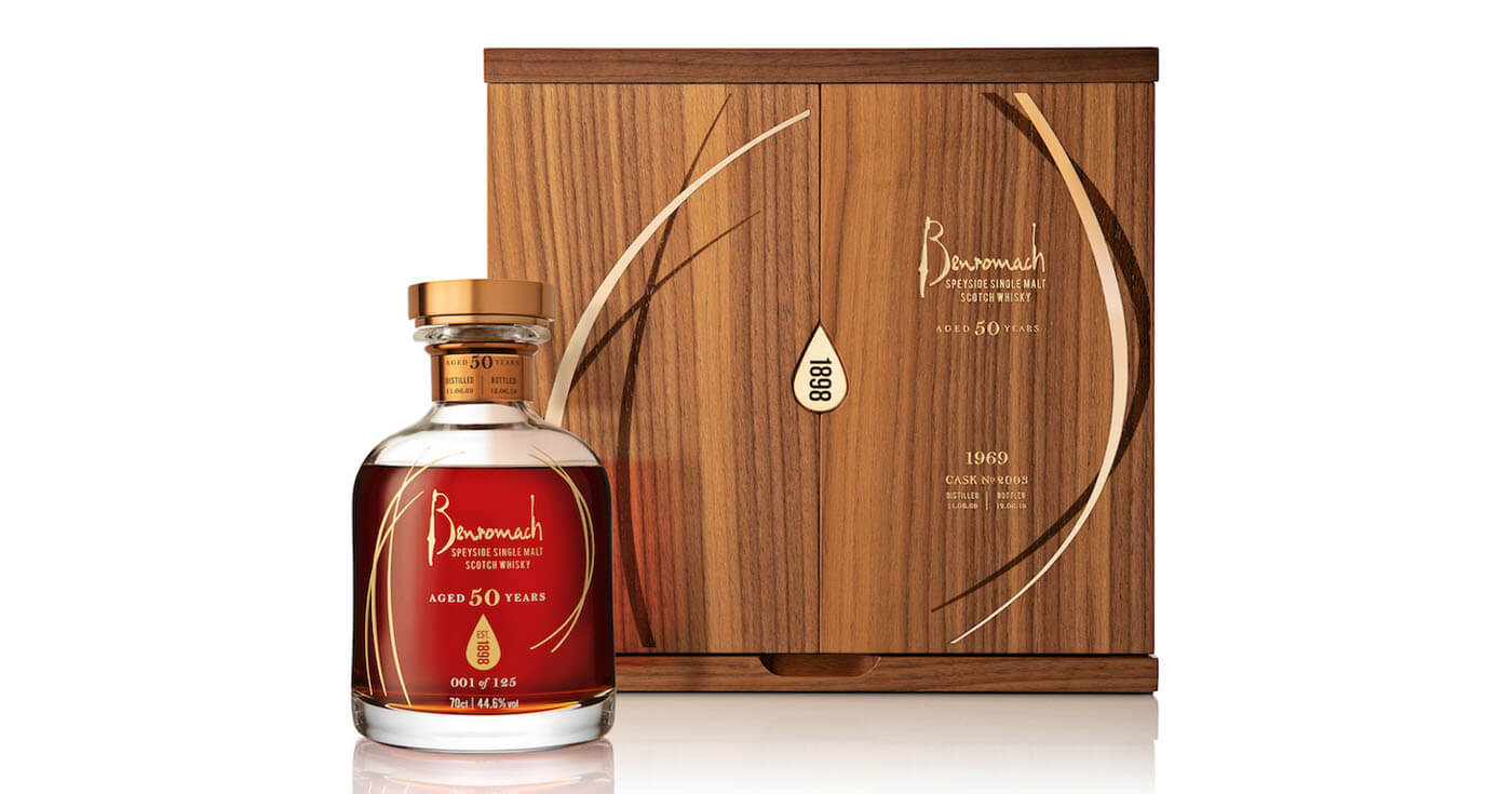 News: Benromach Distillery gibt 50-jährige Rarität frei