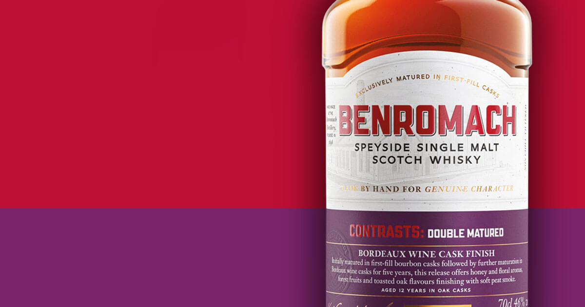 Contrasts Series: Benromach stellt Double Matured Bordeaux Wine Cask Finish vor