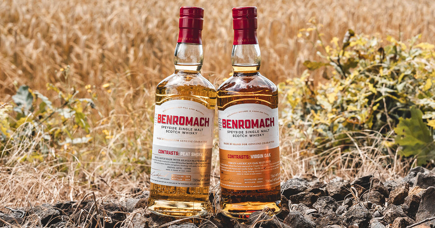 Peat Smoke und Virgin Oak: Benromach ergänzt Contrasts Range